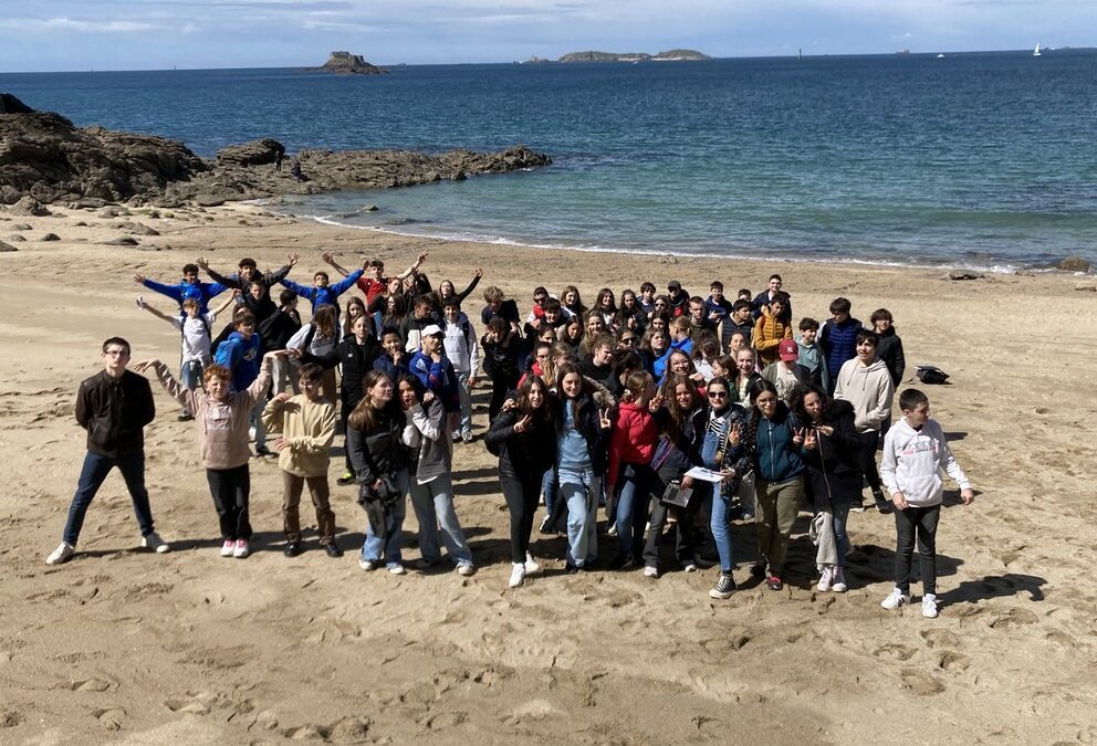 Séjour à Saint-Malo et Dinard pour les élèves de 4e